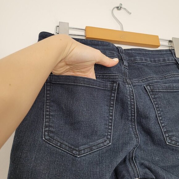 Nygard Blue Dark Wash Classic Cotton-Blend Skinny Jeans Size 6 - Picture 3 of 6